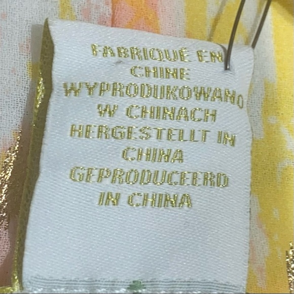 House of Harlow NWT Maxi Printed Dress Button Down Medium - Picture 11 of 15